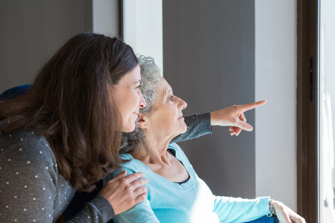 Ejemplo de personas que se preocupan si el Alzheimer es hereditario.